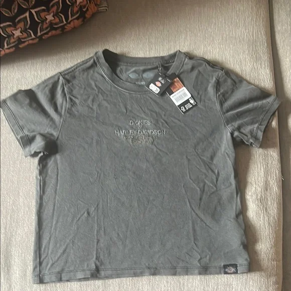 Dickies X Harley Davidson Crop Tee - Picture 3 of 6